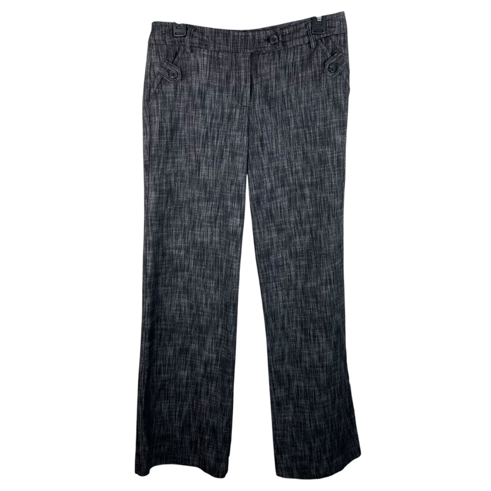 Sandro Sportswear | Grey Black Wide Leg Dress Pants